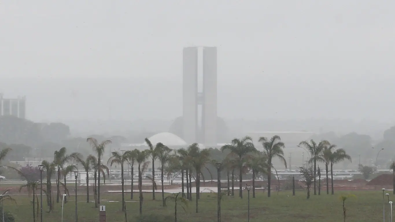 Foto de chuva em Brasília