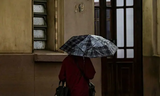 Chuva avança e alcança os três estados do Sul nesta terça-feira