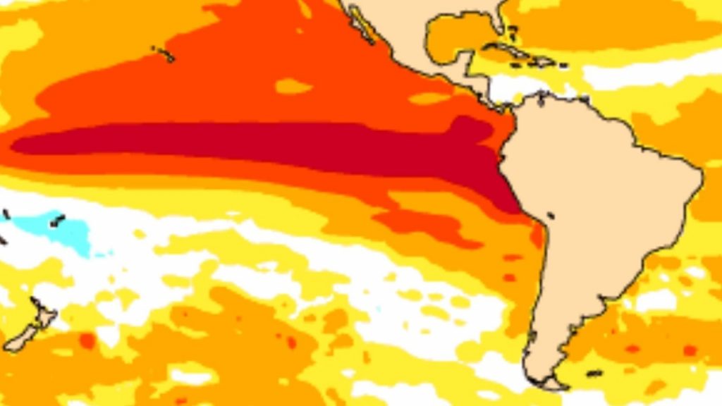 Especialista da NOAA se diz espantado com a transição do El Niño