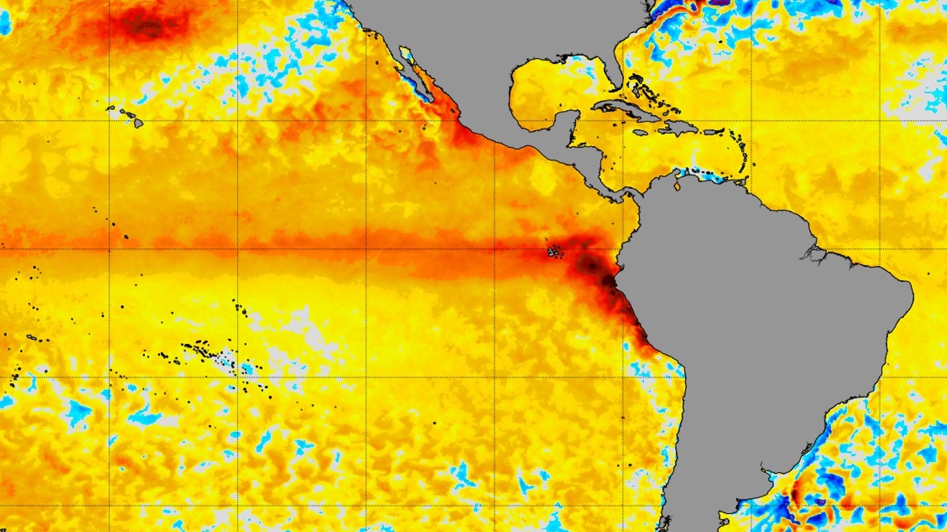 El Niño ganha força e anúncio da NOAA é iminente El Niño avança rapidamente no Pacífico neste mês de junho e pode atingir intensidade histórica no segundo semestre