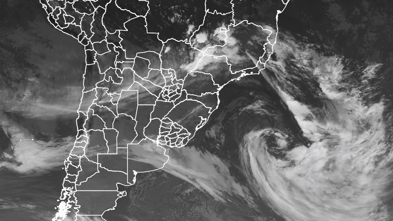 Frente fria chega neste domingo na dianteira de massa de ar polar