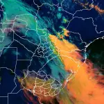 Frente fria avança pelo Brasil com chuva e risco de temporais