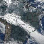 Frente fria de 7 mil quilômetros alcança até a Amazônia