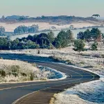 Frio de -9ºC em SC e 40 cidade abaixo de zero no RS