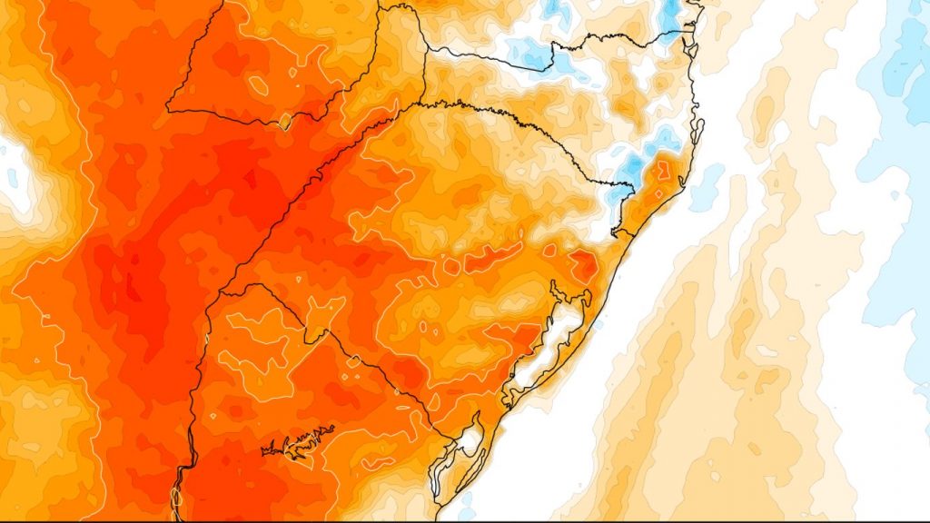 Avanço de ar quente traz sequência de tardes com temperatura mais alta