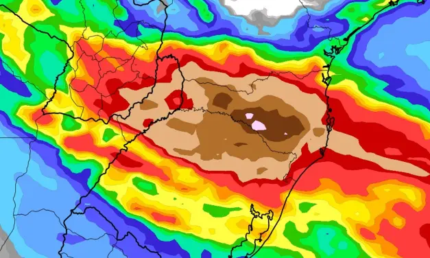 Chuva volumosa no Sul do Brasil: veja as últimas projeções dos modelos