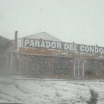 Muita neve na Argentina com o ar gelado a caminho do Brasil