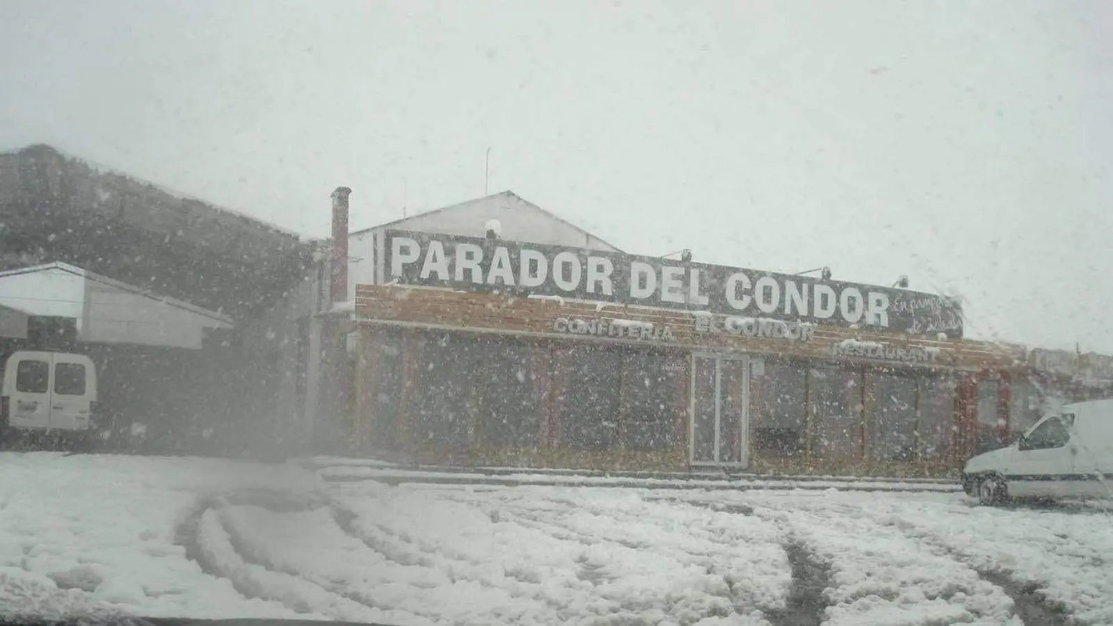 Foto mostra neve em Córdoba