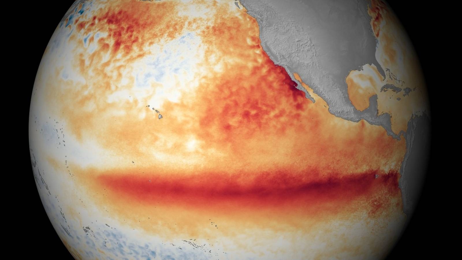 Mapa do El Niño