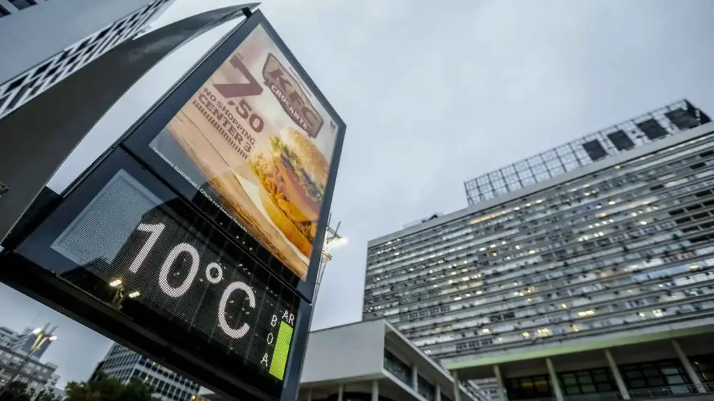 São Paulo tem tarde gelada; veja as temperaturas na capital e interior