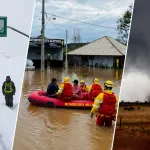 Caos atmosférico no Cone Sul: de chuva extrema a tornados e neve de metros