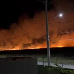 Vento Norte quente e seco causa incêndios na Serra e Litoral