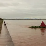 Guaíba sobe mais e pode atingir cota de alerta com inundação nas ilhas