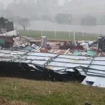 Microexplosão pode ter atingido cidade do interior gaúcho