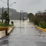 Chuva causa inundações em Santa Catarina