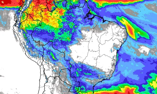 Veja onde mais vai ter chuva no Brasil nesta semana