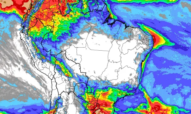 Veja onde mais vai ter chuva no Brasil nesta semana