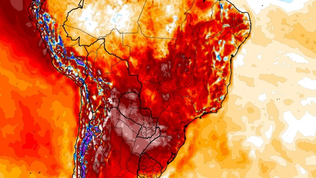 Calor vai tomar conta do Brasil de Norte a Sul na virada do mês