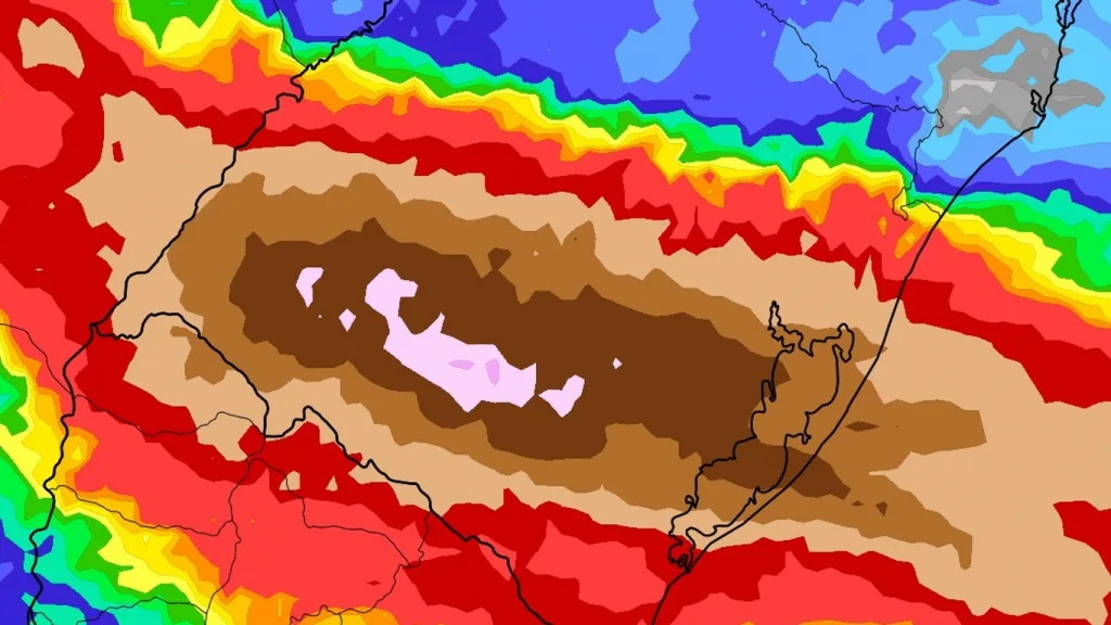 Muita chuva a caminho: veja as últimas projeções dos modelos