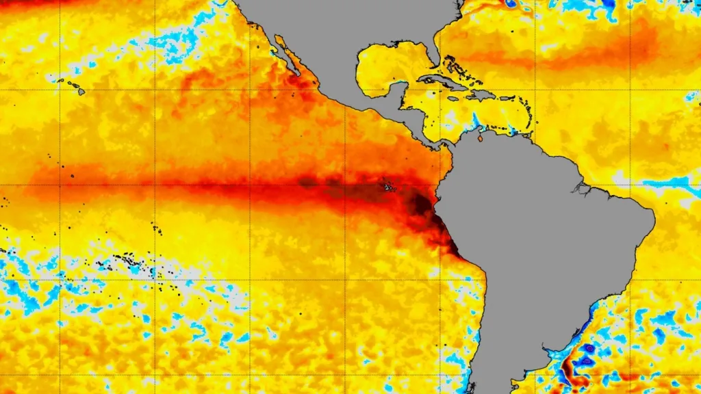 El Niño já intenso será turbinado a níveis históricos