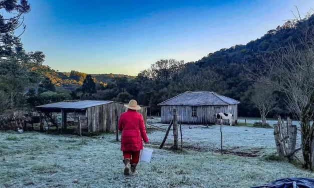Frio segue abaixo de zero em começo gelado de fim de semana