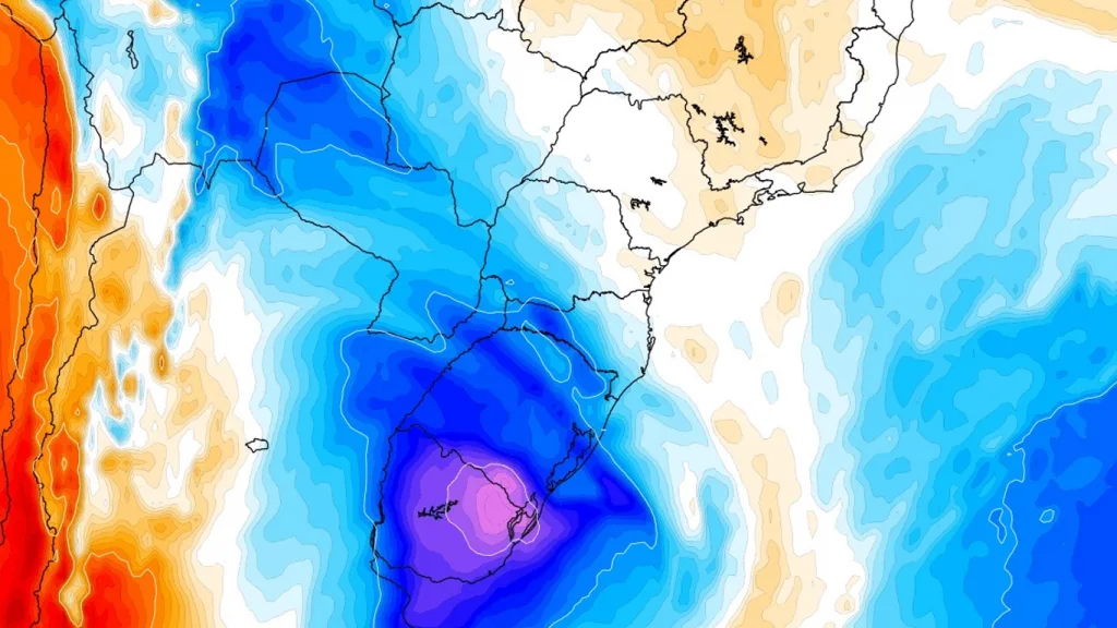 Nova massa de ar frio chega neste começo de semana