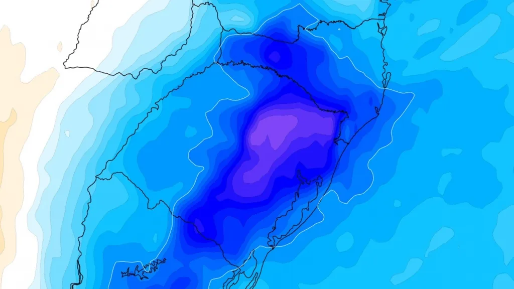 Massa de ar frio avança neste domingo após chuva e temporais