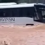 Chuva de 230 mm em horas, enxurradas, inundações e cheias de rios