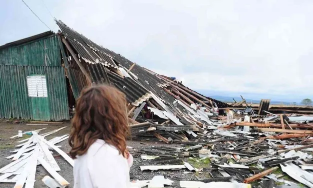 Microexplosão é provável causa da destruição em Eldorado do Sul
