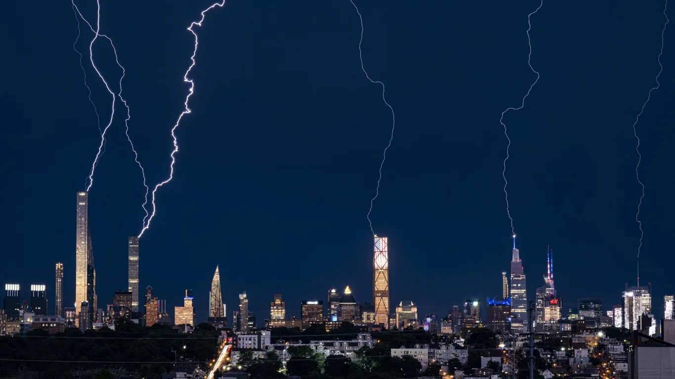 Raios em Nova York 