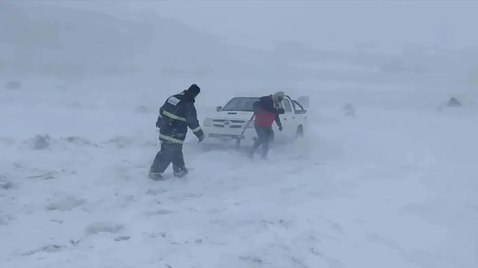 Foto mostra frio extremo na Patagônia 
