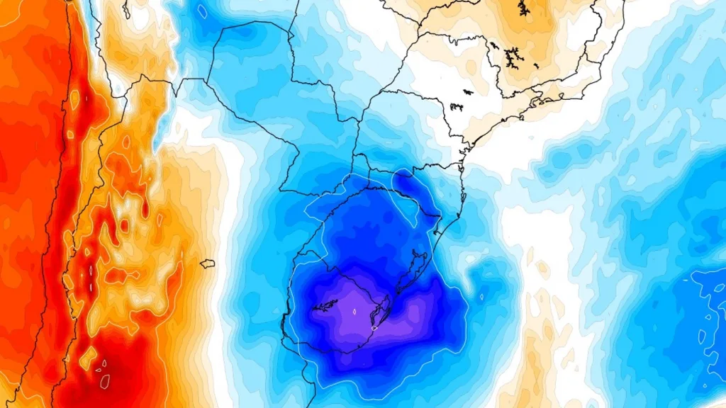 Nova massa de ar frio prolongará período de baixas temperaturas