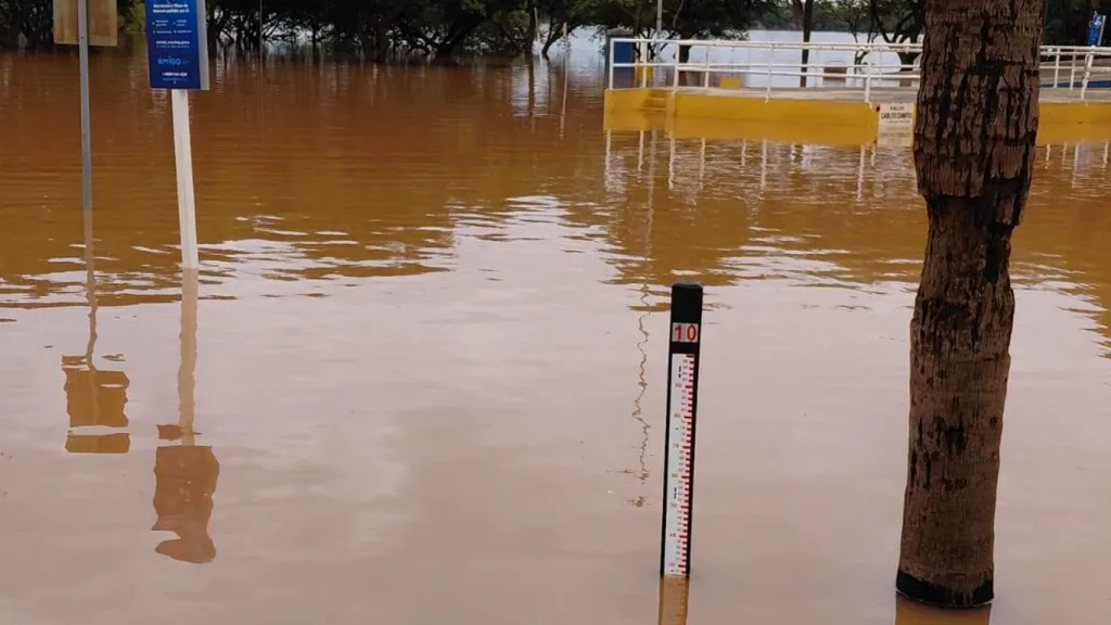 Repique de cheia coloca Oeste gaúcho em alerta