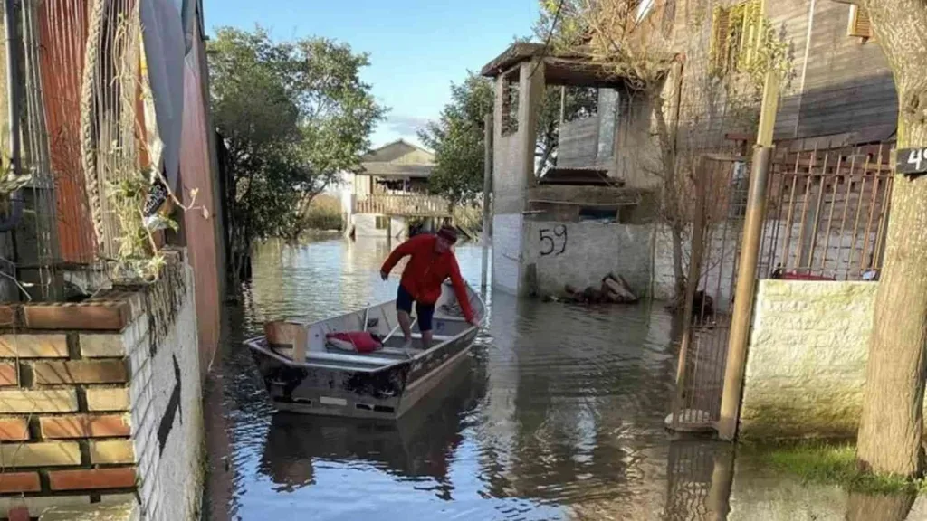 Sinos terá cheia de maior porte com enchente na Grande Porto Alegre