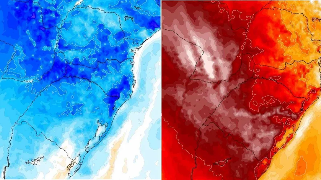 Prepare-se para uma enorme guinada da temperatura