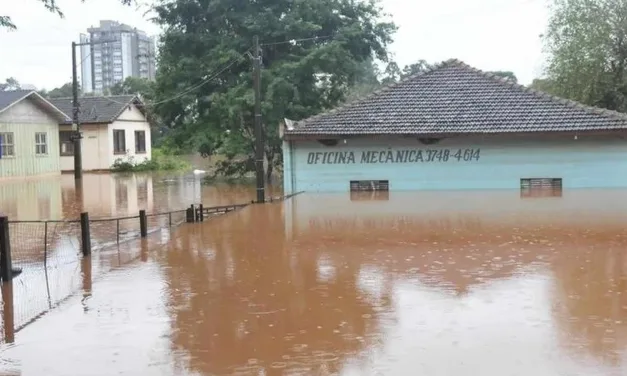 Chuva excessiva na Serra eleva risco de cheias nos vales