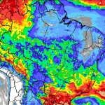 Previsão do tempo: tendência de chuva para dez dias no Brasil