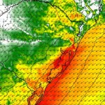 Gradiente térmico trará sábado com vento forte a muito forte
