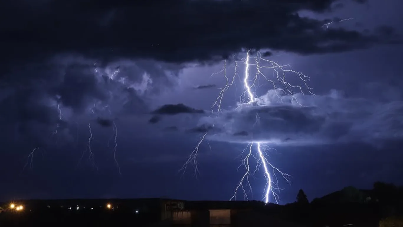 Foto de tempestades no Rio Grande do Sul