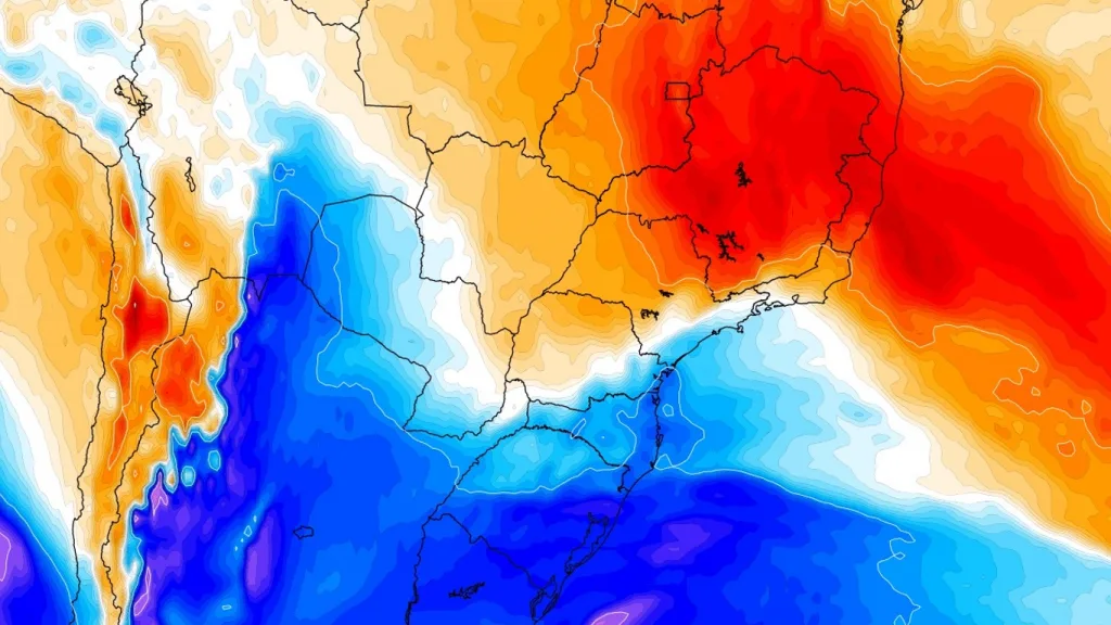 Brasil tem extremos de frio de -3ºC e calor de 41ºC no mesmo dia