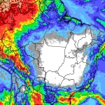 Previsão do tempo: tendência de chuva para dez dias no Brasil
