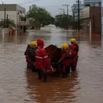 Chuva excessiva trará enchentes no Rio Grande do Sul e Santa Catarina