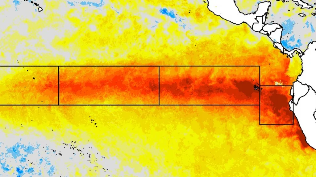 El Niño ganha mais força e atinge forte intensidade em todos critérios