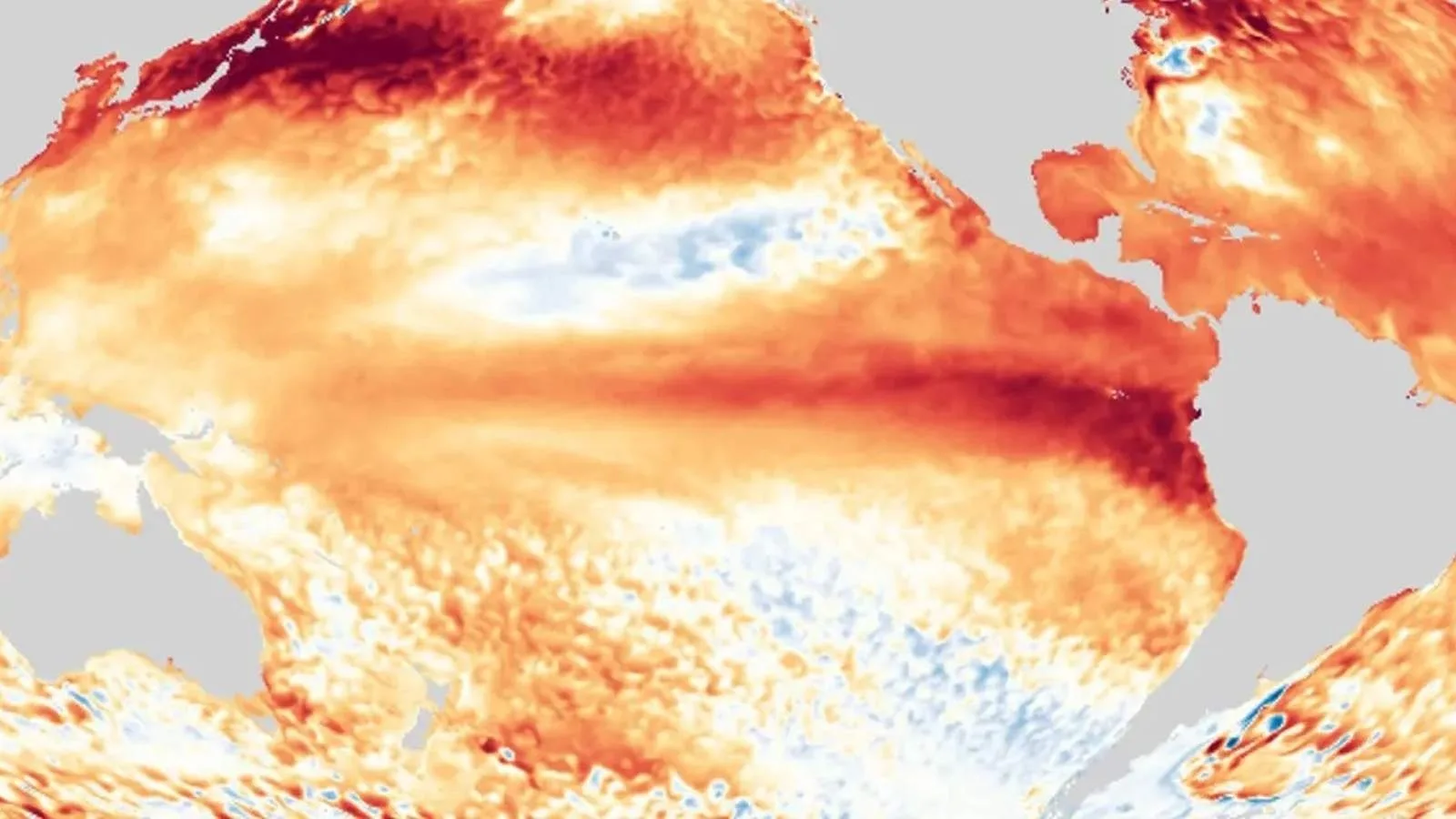 Mapa do El Niño