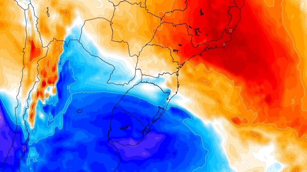 Massa de ar frio chega e traz temperatura abaixo de zero após 25 dias