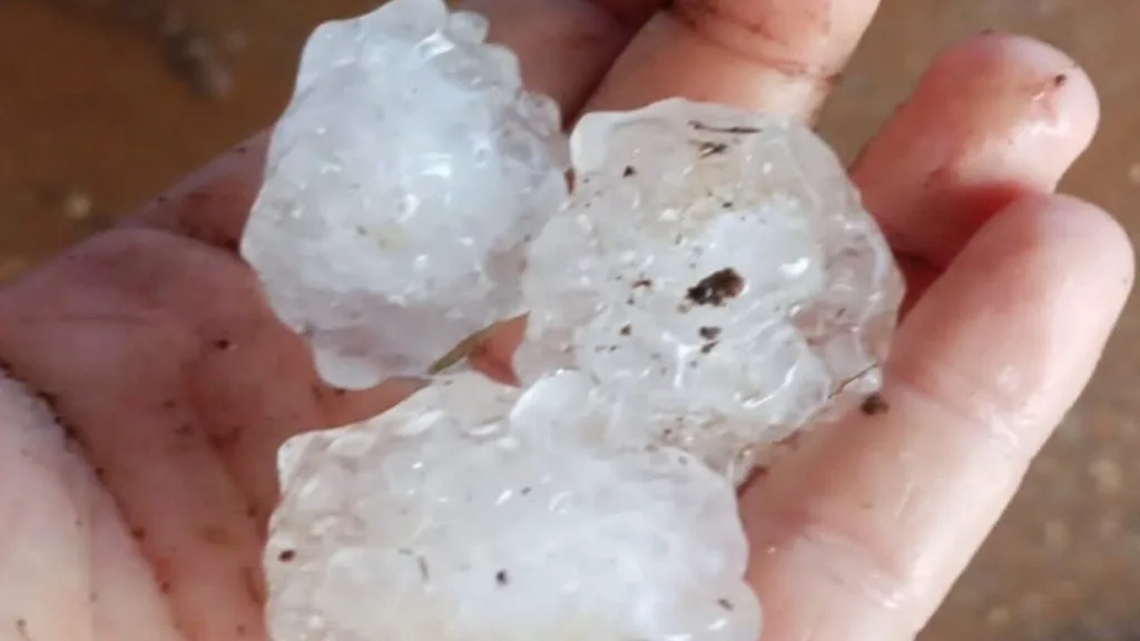 Temporais de chuva, vento e granizo deixam estragos no Sul do Brasil