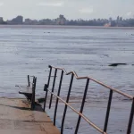 Guaíba volta a ter cota de cheia com vento Sul do ar frio