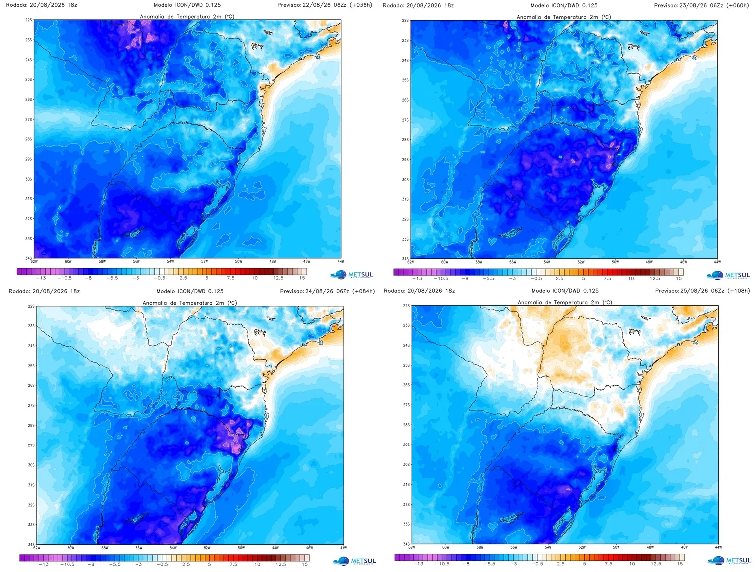 Mapas de frio