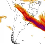 Rio atmosférico de 7 mil quilômetros reforça a chuva no Sul do Brasil