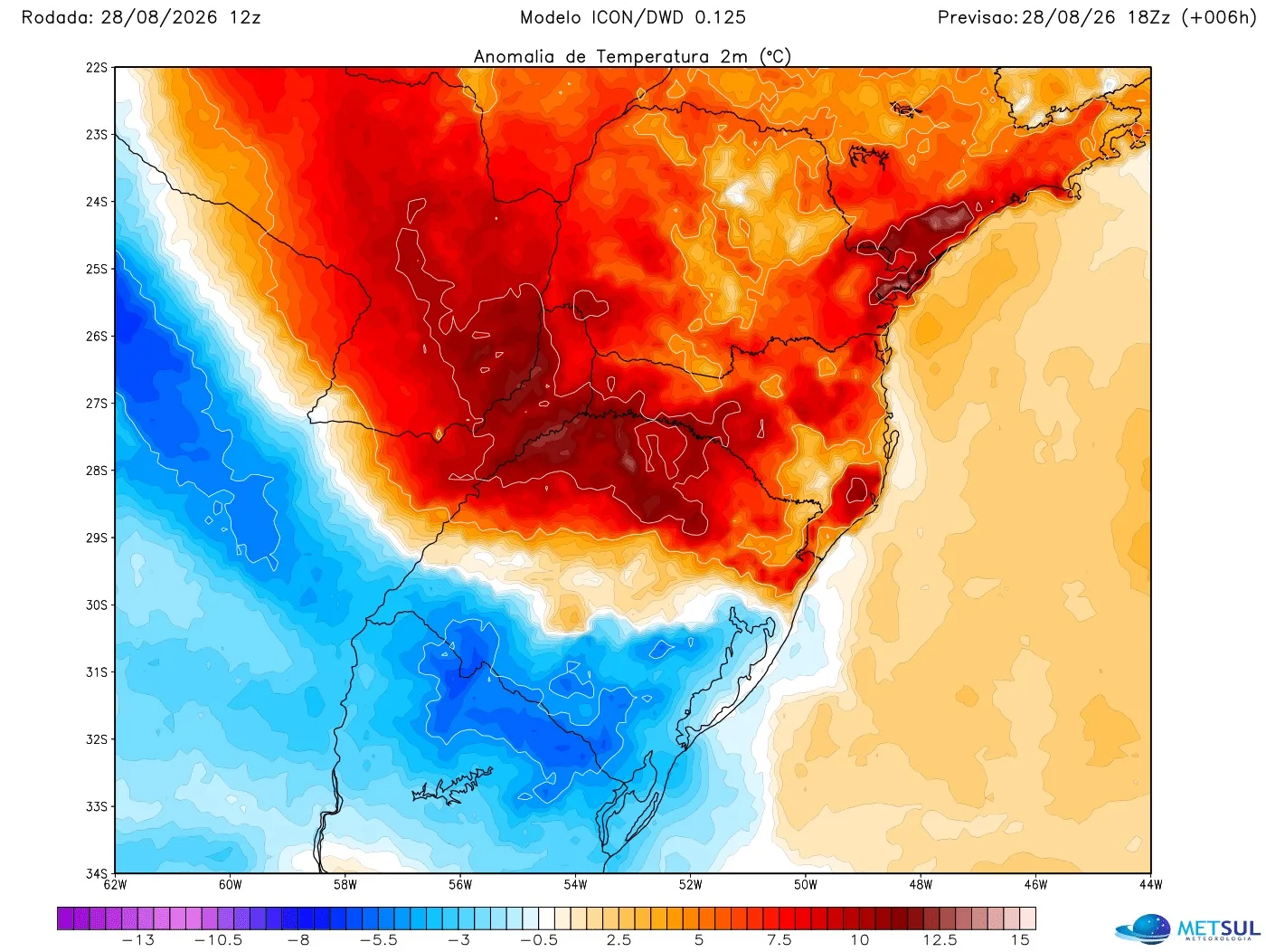 Mapa de temperatura 